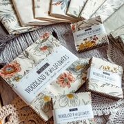 Woodland Wildflowers Foraged - Coral Peach - Quilt Fabric