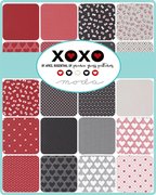 XOXO Hearts - I Heart You Lace - Quilt Fabric