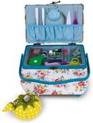 Sewing Basket with Pin Cushion, different perspective #1. Select this picture to zoom in