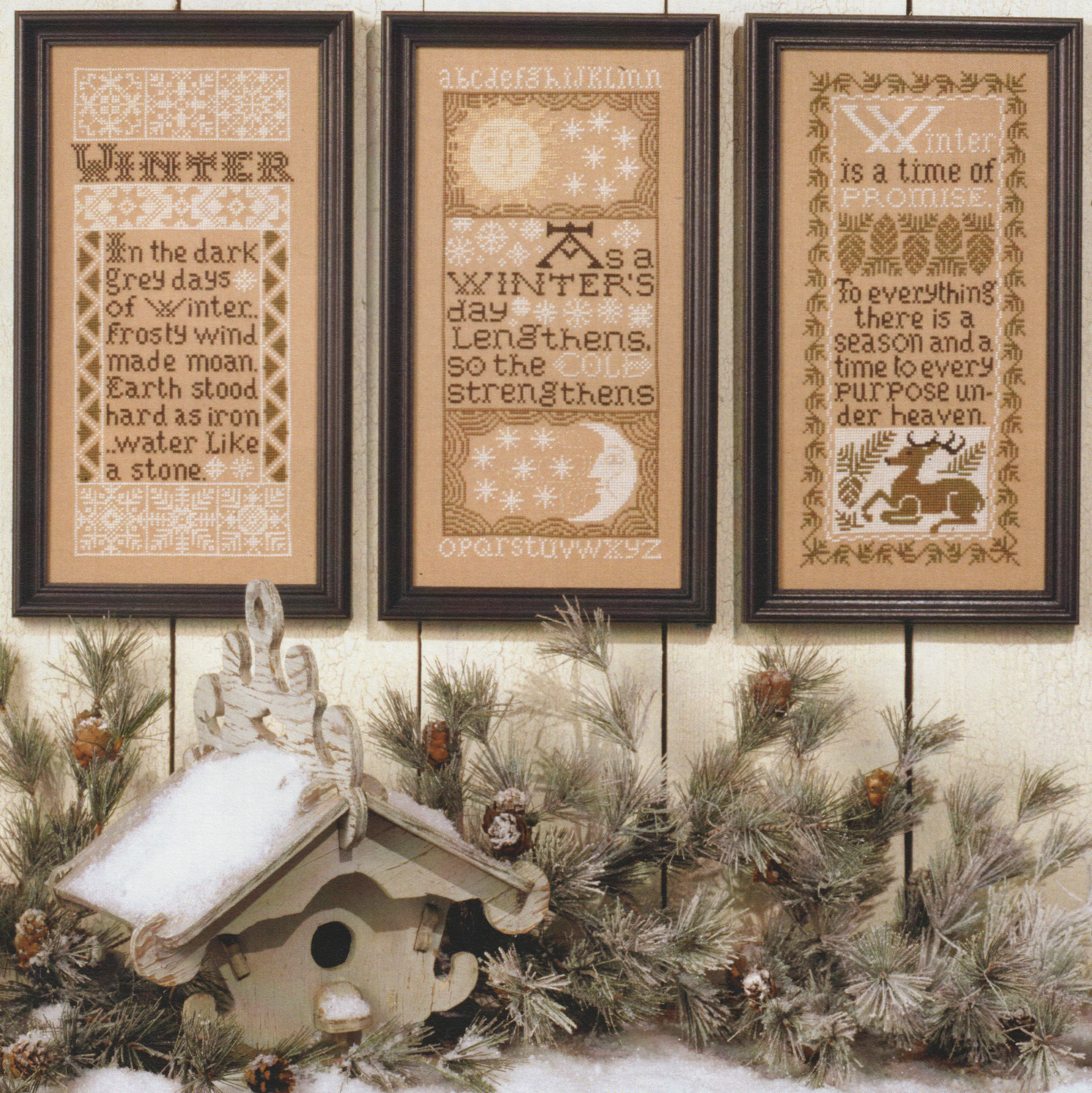 Winter Samplers (Book 83) - Cross Stitch Pattern