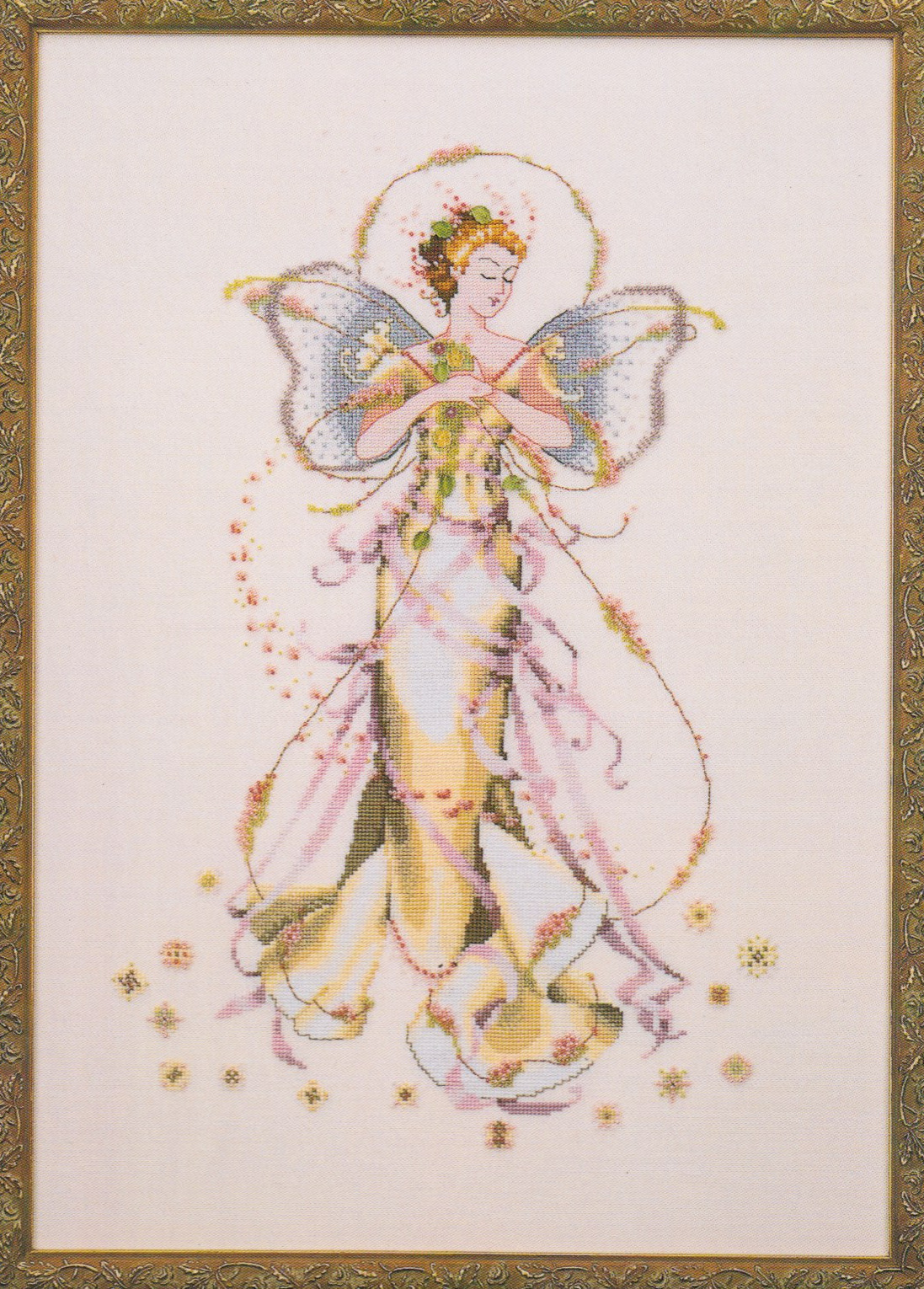 June's Pearl Fairy - Mirabilia Cross Stitch Pattern