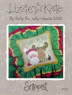 By Golly Be Jolly (Santa 2000) - PDF Cross Stitch Pattern