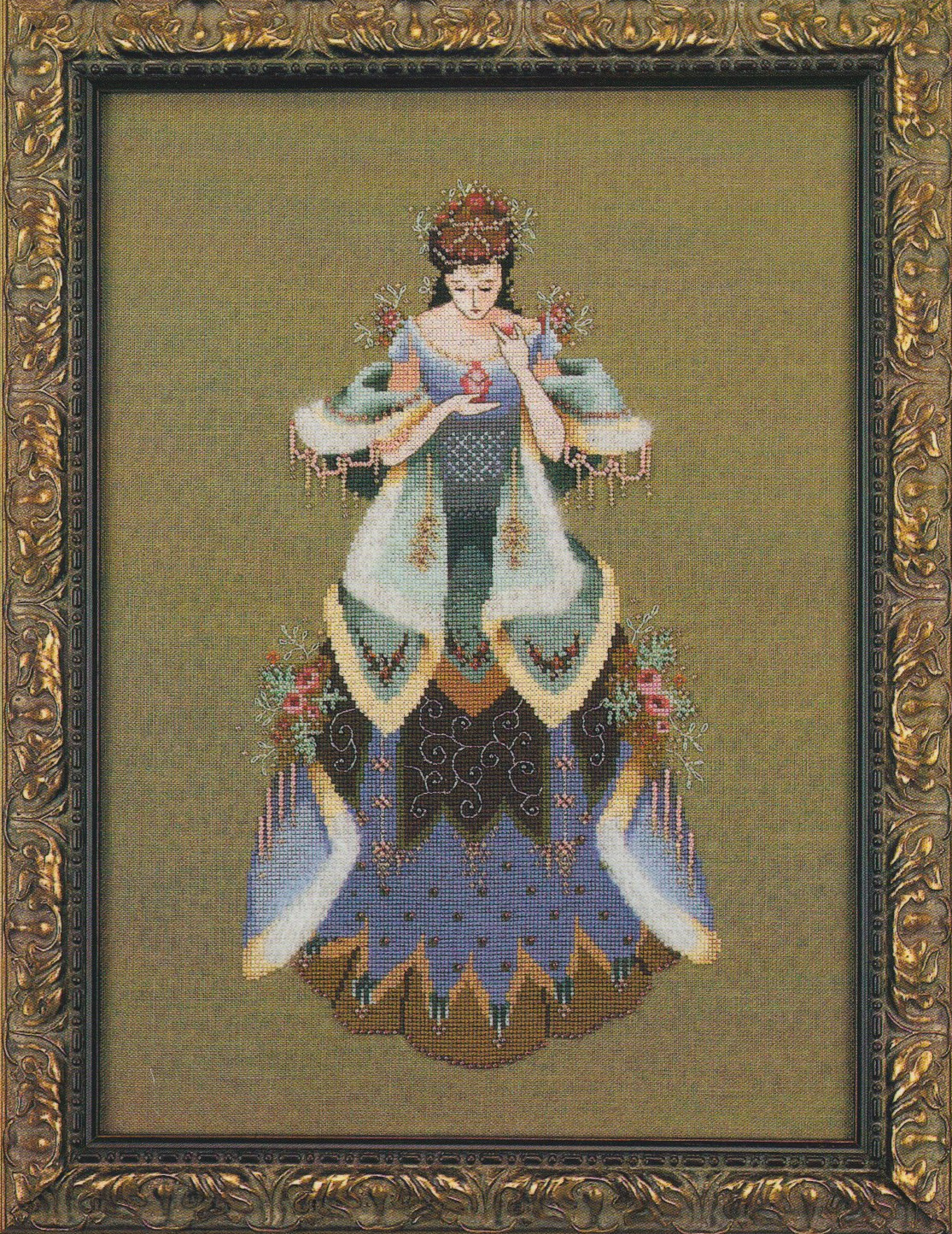 Scent of Old Roses - Mirabilia Cross Stitch Pattern