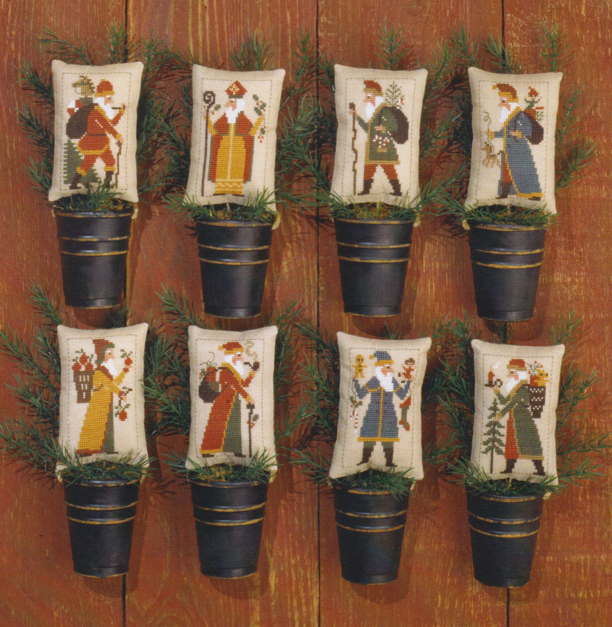 Old World Santas II (Book 88) - Cross Stitch Pattern