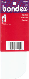Bondex Iron-On Patch White