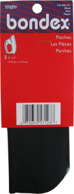 Bondex Iron-On Patch Black