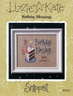 Birthday Blessings - Cross Stitch Pattern