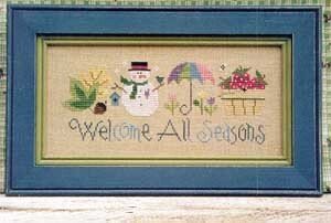 Welcome All Seasons - Cross Stitch Pattern
