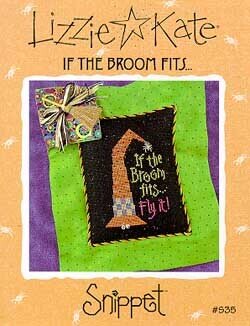 If the Broom Fits - Cross Stitch Pattern