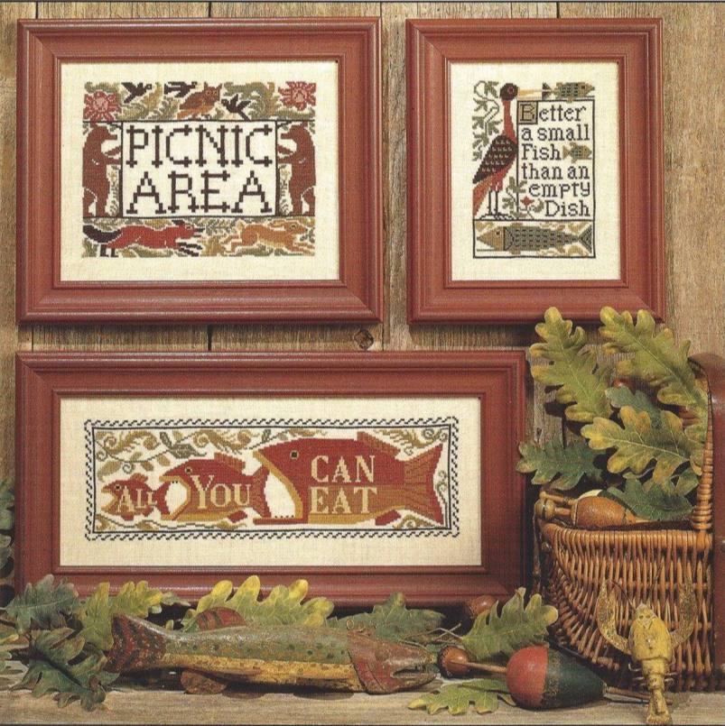 All You Can Eat (Book 97) - Cross Stitch Pattern