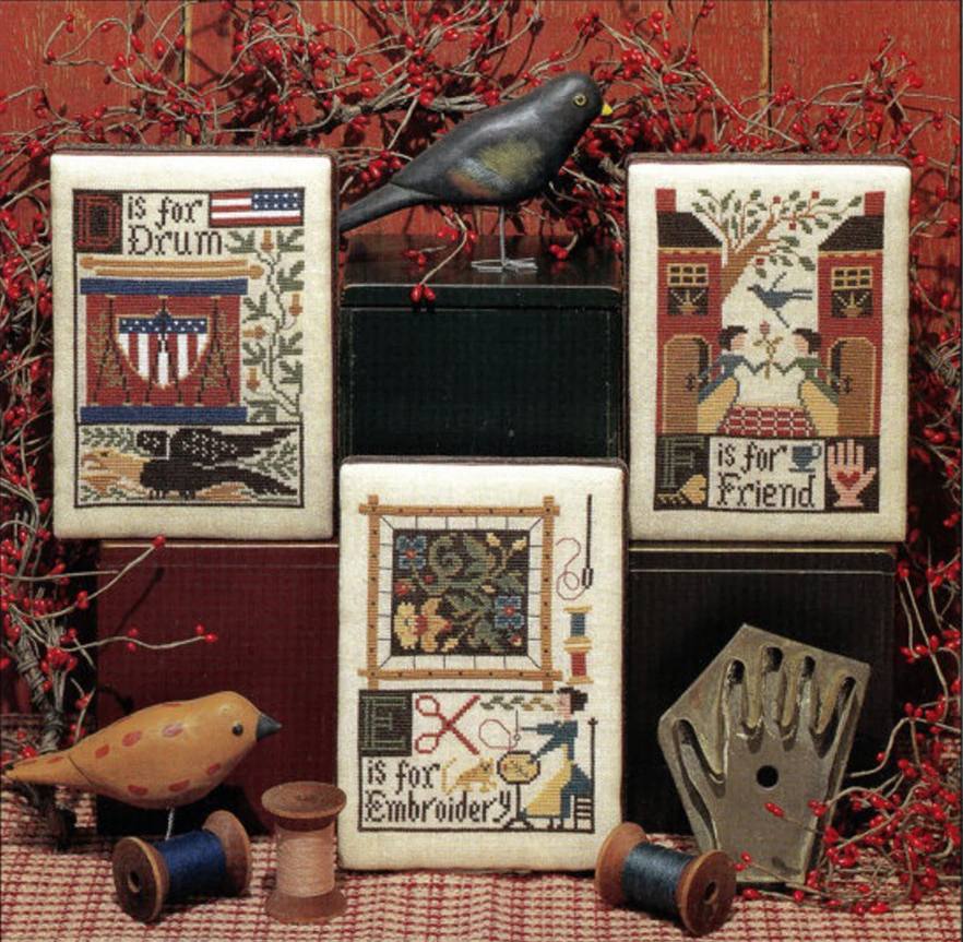 D*E*F (Book 99) - Cross Stitch Pattern
