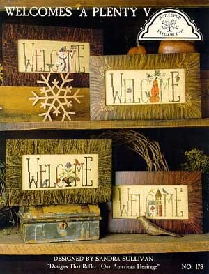 Welcomes A Plenty V - Cross Stitch Pattern