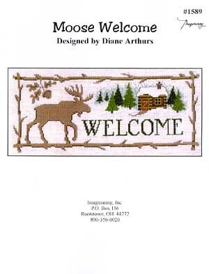 Moose Welcome - Cross Stitch Pattern