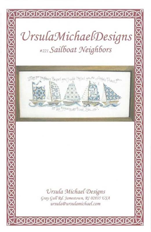 Sailboat Neighbors - Cross Stitch Pattern