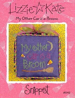 My Other Car is a Broom - PDF Cross Stitch Pattern