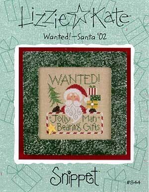 Wanted! Santa 02 - PDF Cross Stitch Pattern