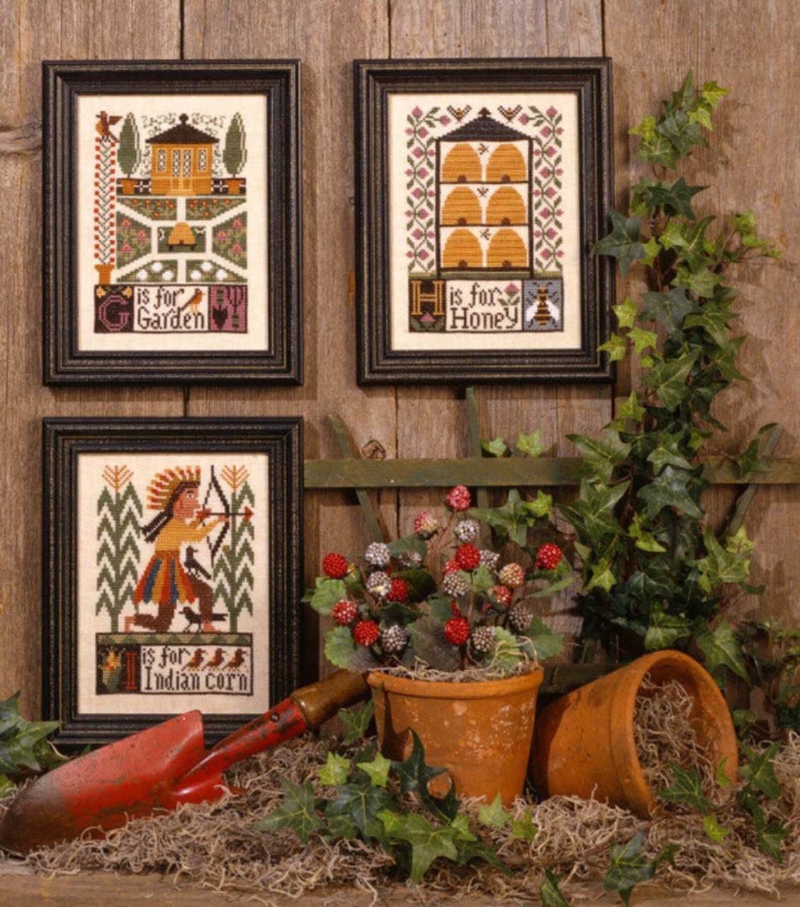 G*H*I (Book 104) - Cross Stitch Pattern