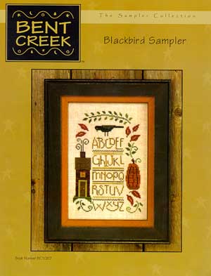 Black Bird Sampler - Cross Stitch Pattern