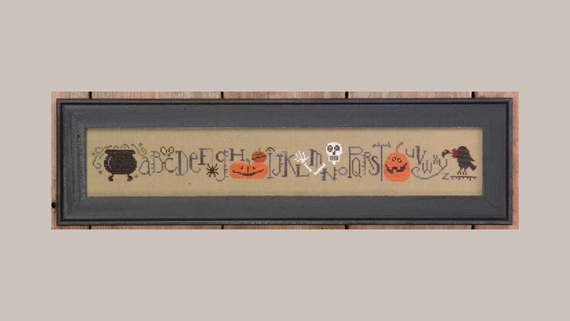 Spooky Row - Cross Stitch Pattern