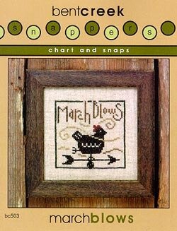 March Blows (Snappers) - Cross Stitch Pattern