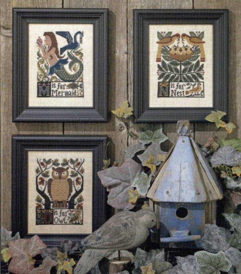 M*N*O (Book 106) - Cross Stitch Pattern