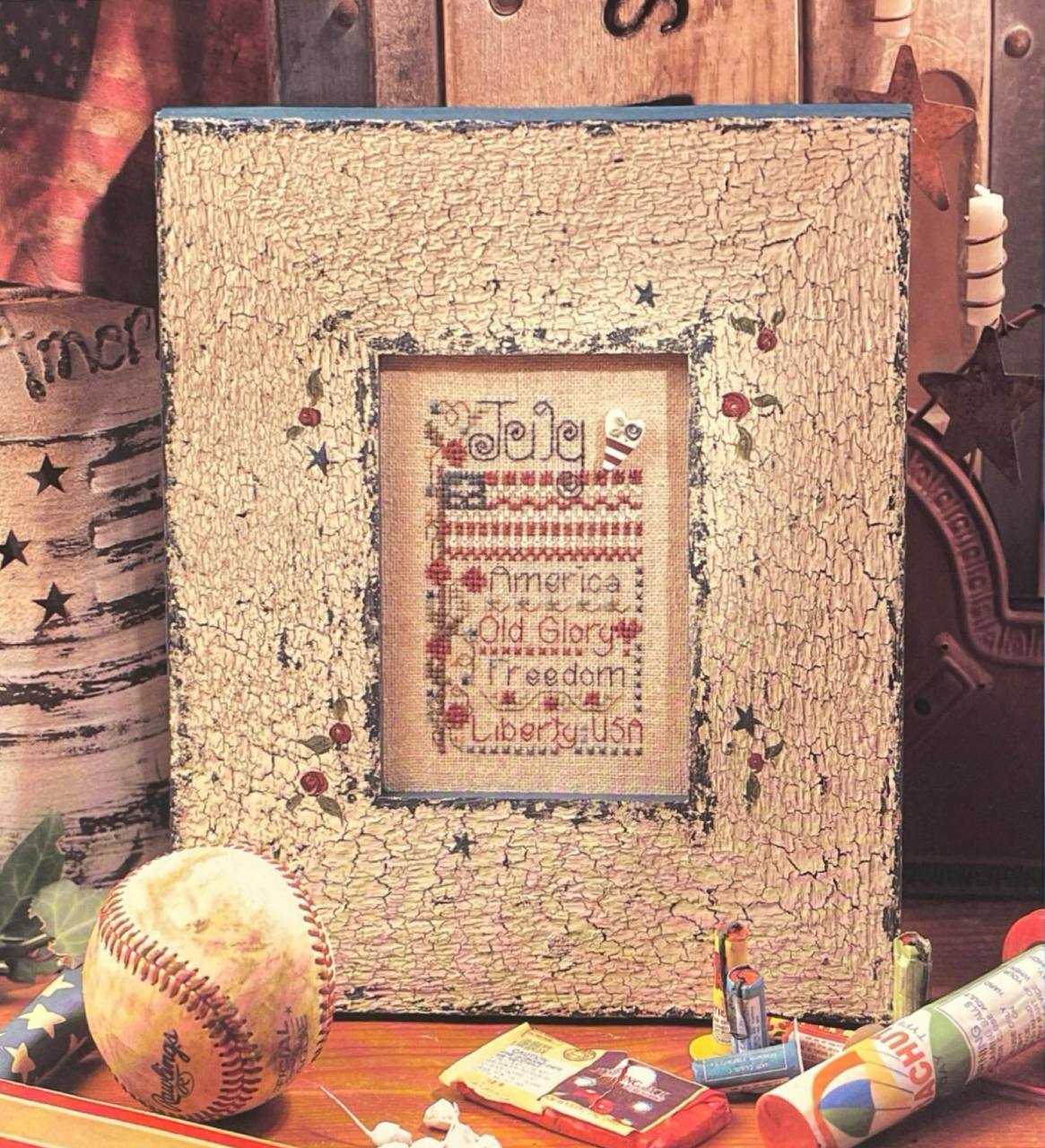 July - Cross Stitch Pattern