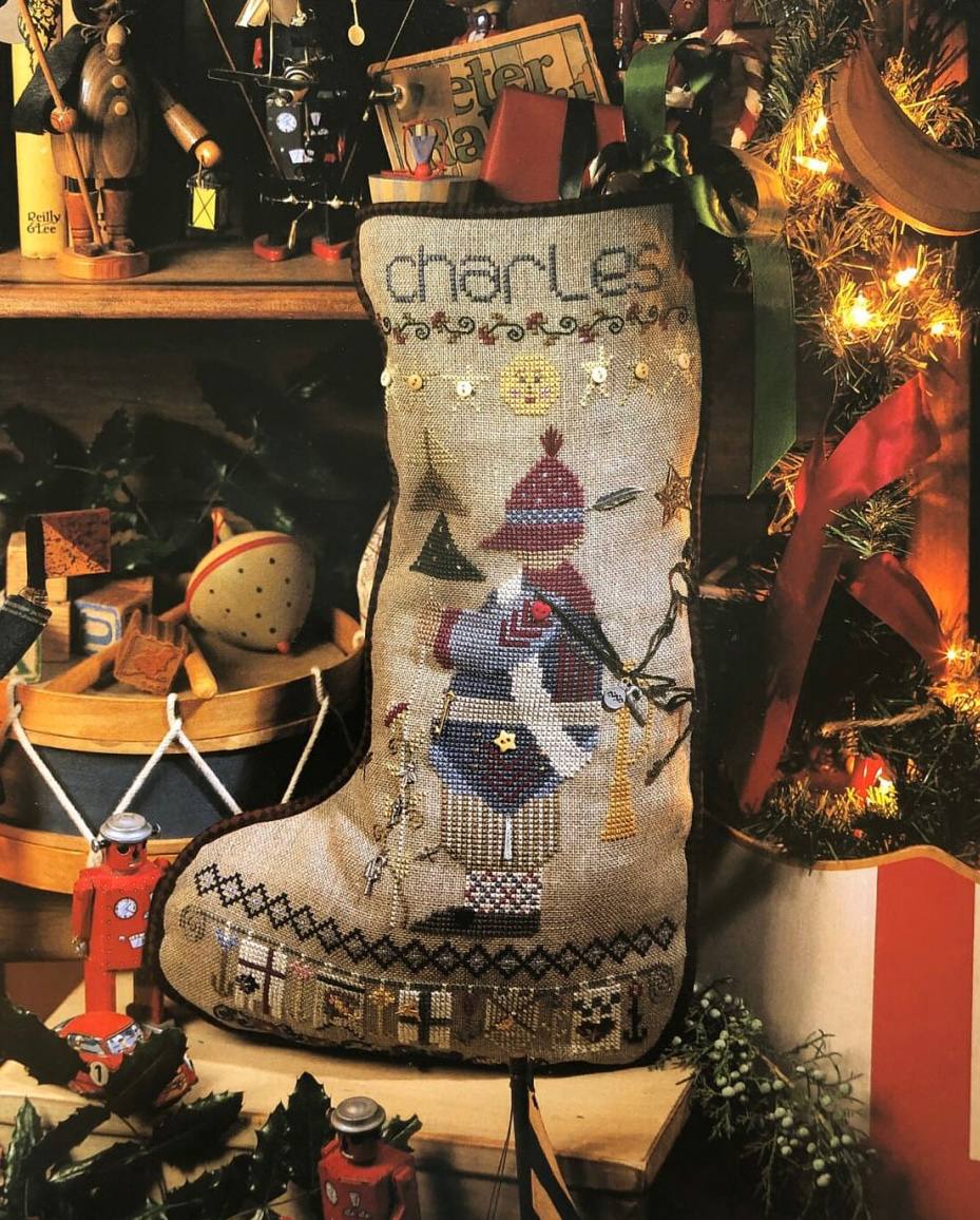 Charles Stocking - Cross Stitch Pattern