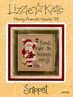 Merry Friends (Santa 03) - PDF Cross Stitch Pattern