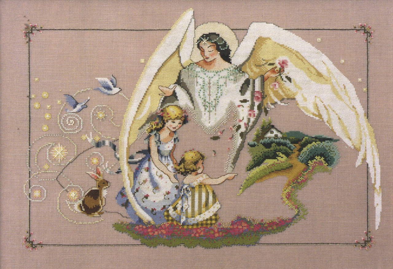 Guardian Angel - Mirabilia Cross Stitch Pattern
