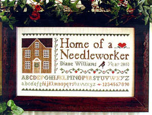 Home of a Needleworker - Cross Stitch Pattern