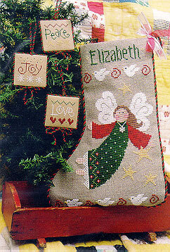 Angel Stocking - Cross Stitch Pattern