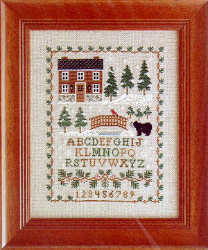 Pinetop Lodge - Cross Stitch Pattern