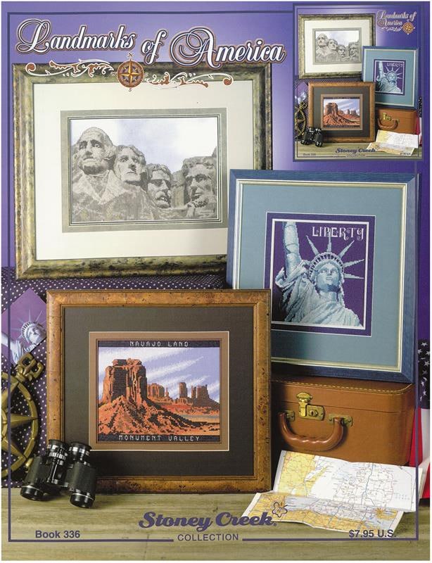 Landmarks of America - Cross Stitch Pattern