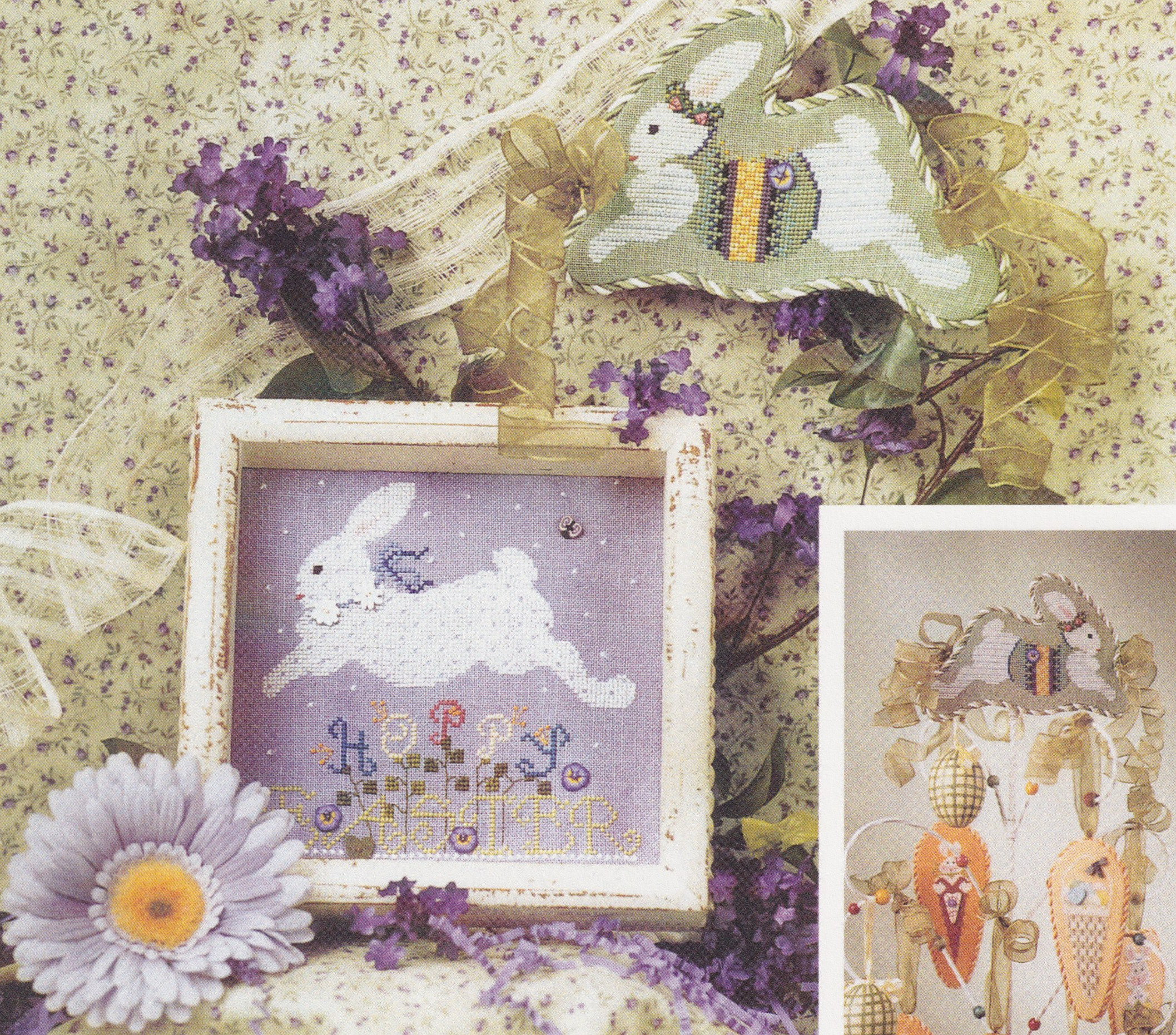 Leaping Rabbit - Cross Stitch Pattern