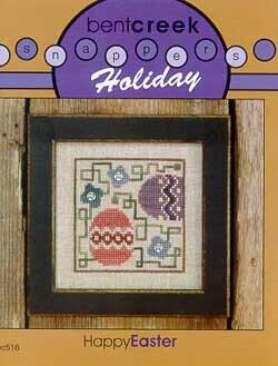 Happy Easter (Snappers Holiday) - Cross Stitch Pattern