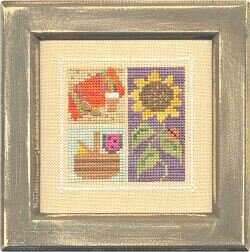 Flip-It Blocks August - Cross Stitch Pattern