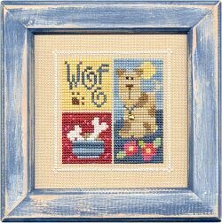 Flip-It Blocks WOOF! - Cross Stitch Pattern