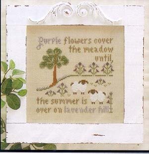 Lavender Hill - Cross Stitch Pattern
