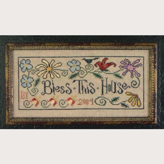 Bless This House - Cross Stitch Pattern