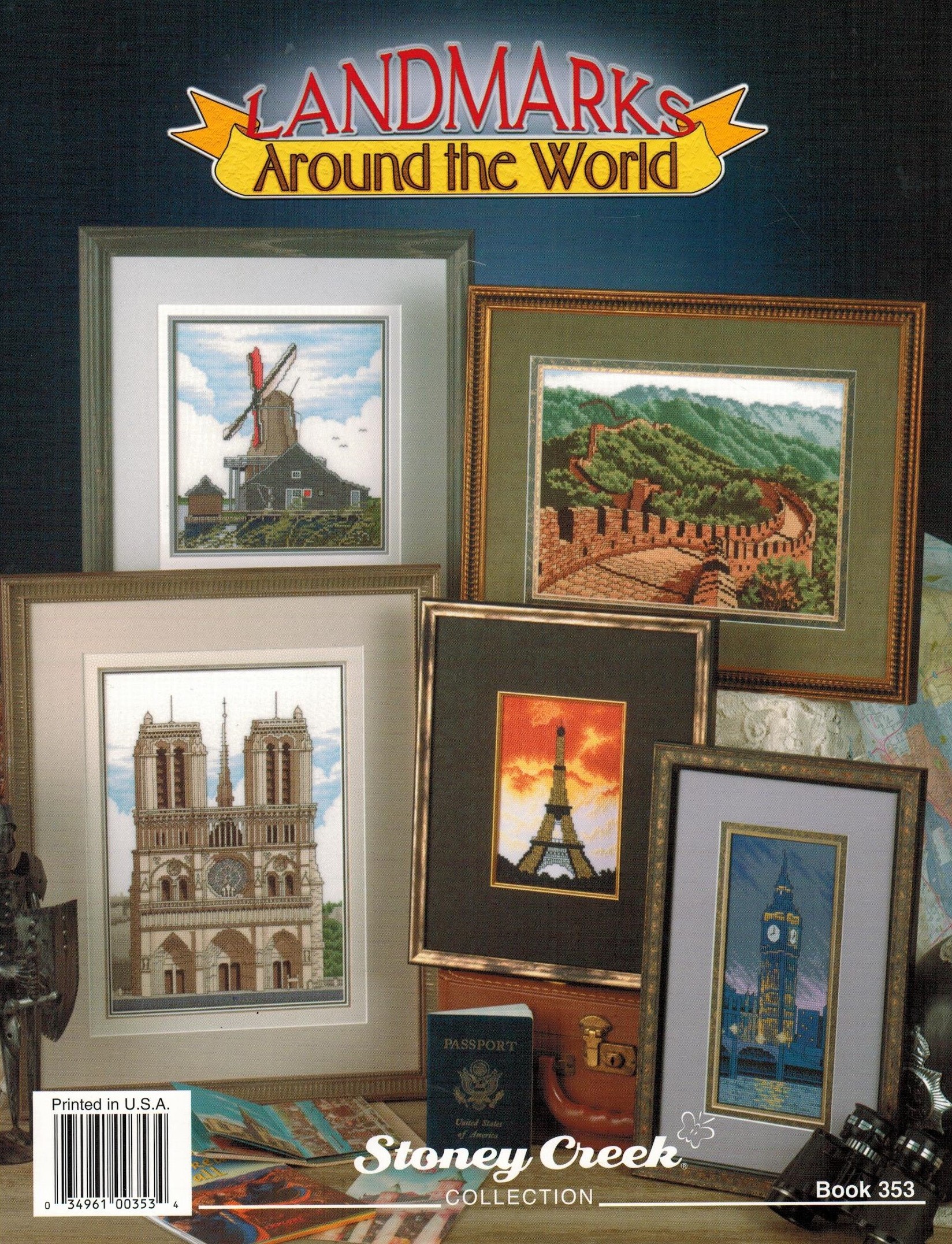 Landmarks Around the World - Cross Stitch Pattern