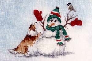 Mitten Games - Cross Stitch Pattern