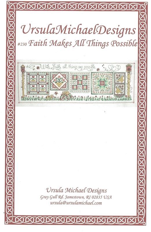 Faith Makes All Things Possible - Cross Stitch Pattern