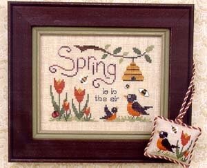 Spring is in the Air - Cross Stitch Pattern