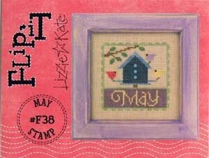 Flip-It Stamp May - Cross Stitch Pattern