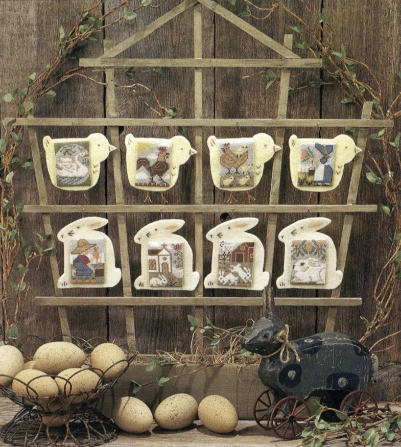 Bunnies & Chicks (Book 121) - Cross Stitch Pattern