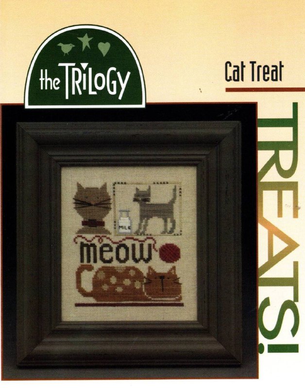 Cat Treat - Cross Stitch Pattern