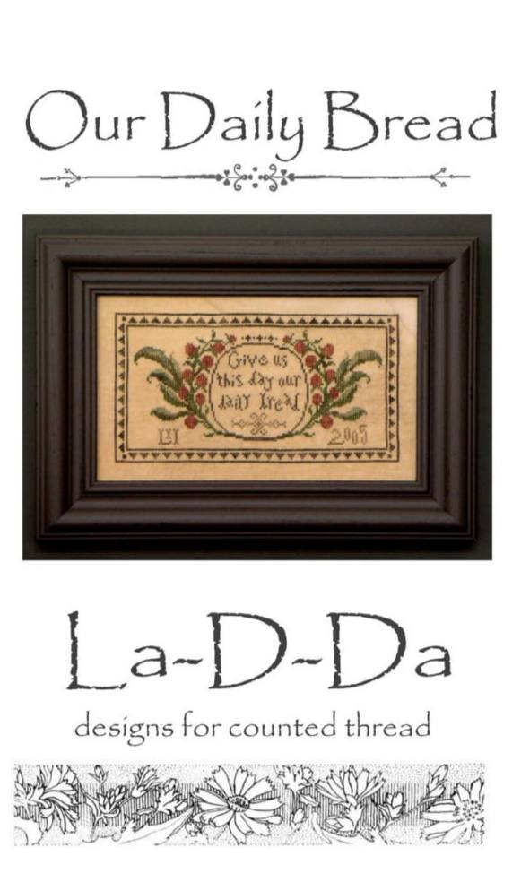 Our Daily Bread - Cross Stitch Pattern
