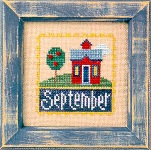 Flip-It Stamp September - Cross Stitch Pattern