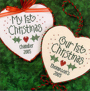 1st Christmas - Cross Stitch Pattern