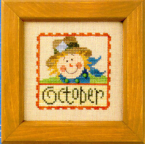 Flip-It Stamp October - Cross Stitch Pattern